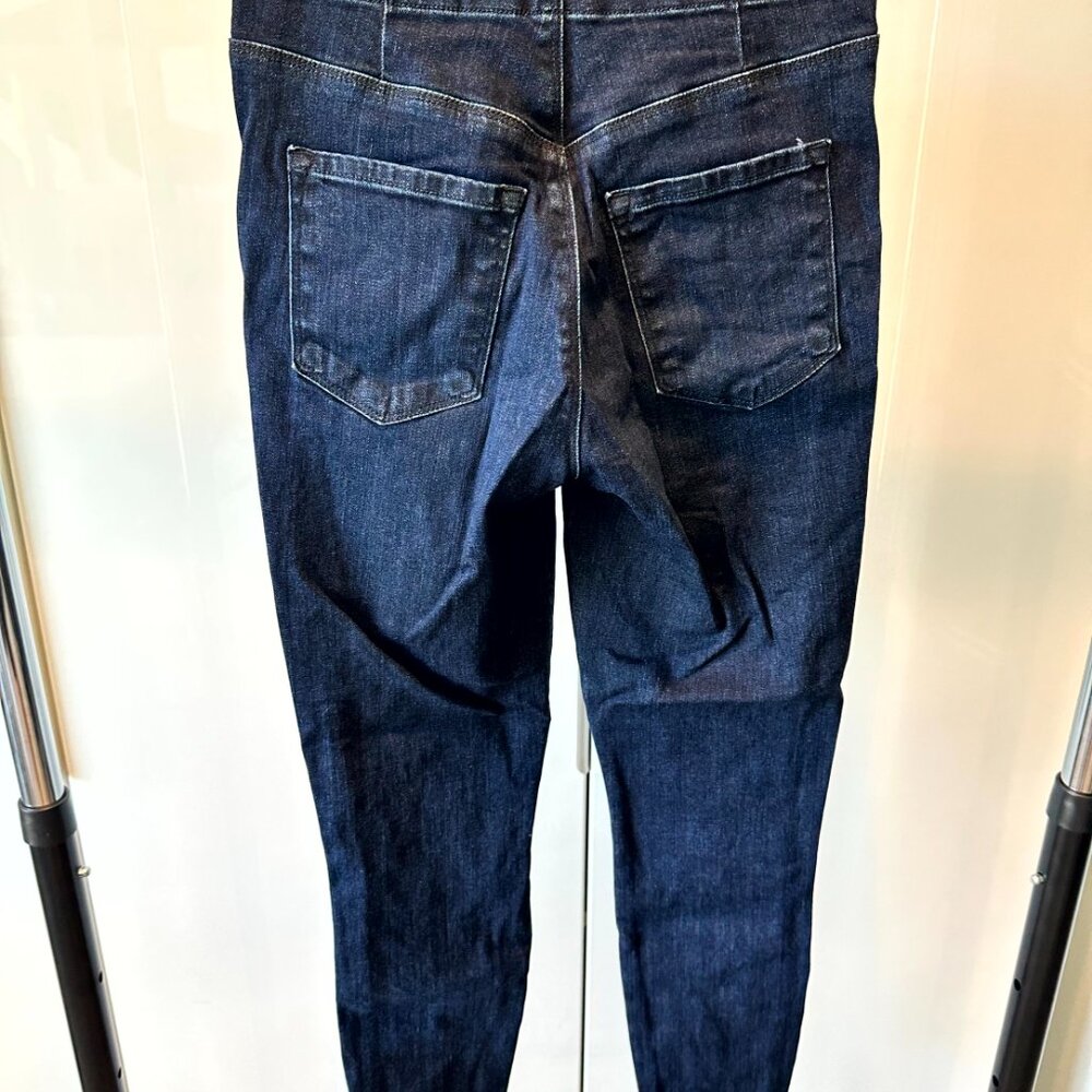 J Brand Natasha High Waist Crop Skinny Button Fly Jeans - Size 25 - Picture 5 of 11